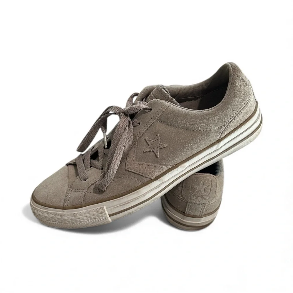 Converse Men's Gray Suede Sneakers size 7 - Picture 6 of 8